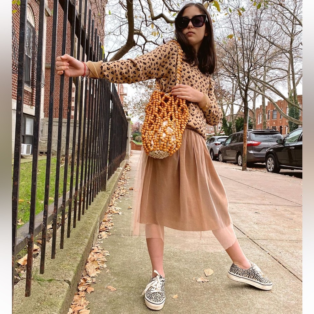 ✨SALE ✨ZARA WOOD BEAD BUCKET BAG ✨SALE ✨